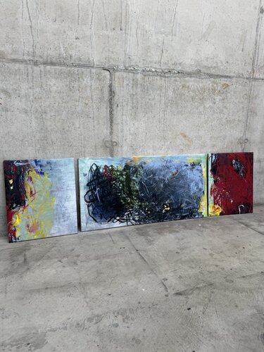 DIE RUHE BRENNT by Birgit Egen, Painting for Sale on Singulart