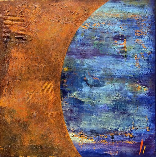 “Severing Eternity” van Viki Smoliar, Schilderij te koop op Singulart