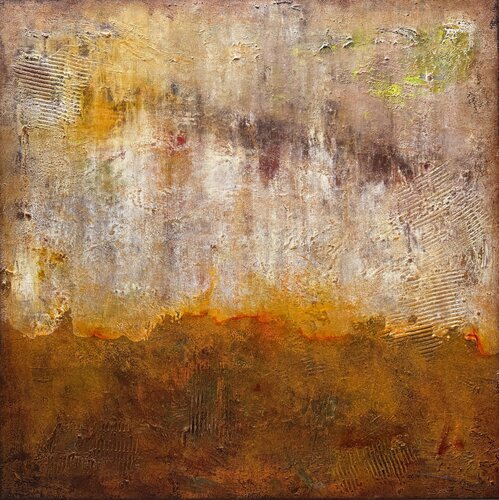 “On the Edge of Fire” by Viki Smoliar, Painting for Sale on Singulart