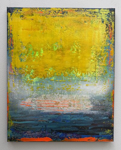 Dawn Over Water van Viki Smoliar, Schilderij te koop op Singulart
