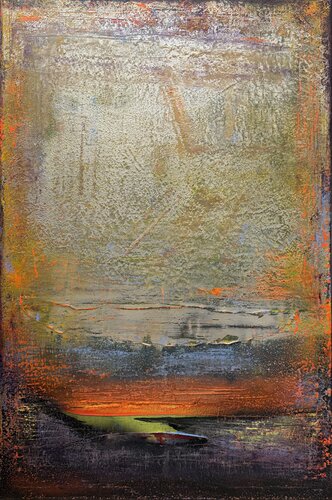 Misty Glow van Viki Smoliar, Schilderij te koop op Singulart