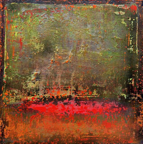 Red Line of Silence van Viki Smoliar, Schilderij te koop op Singulart