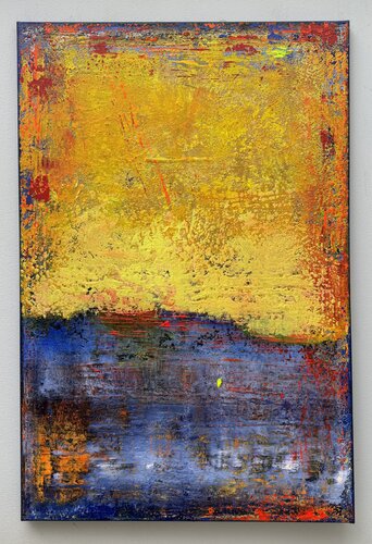 Where Light Touches Water van Viki Smoliar, Schilderij te koop op Singulart