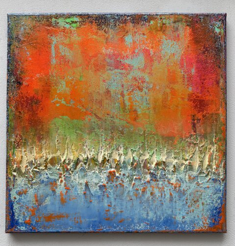 Horizon of memory van Viki Smoliar, Schilderij te koop op Singulart