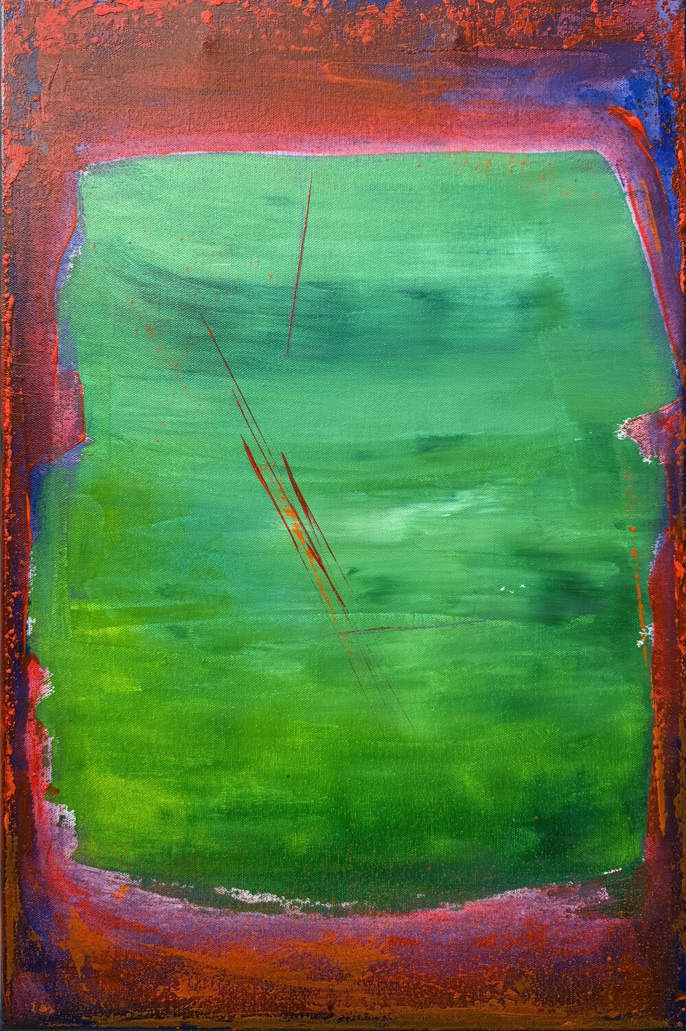 Beyond the Noise Viki Smoliar Peinture originale à vendre