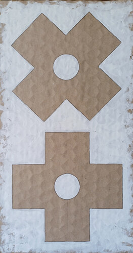 Croci 4 van Fabio Mattolini, Schilderij te koop op Singulart