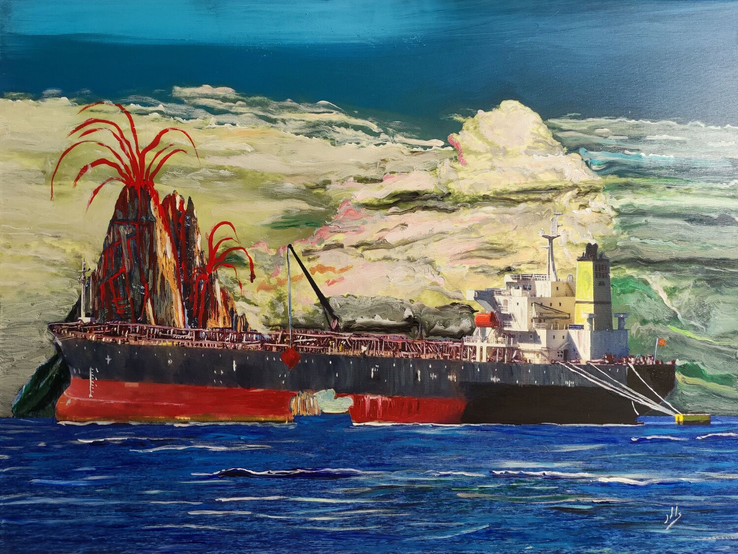 Hole on ship - impressive marine Javier Luis Lopez