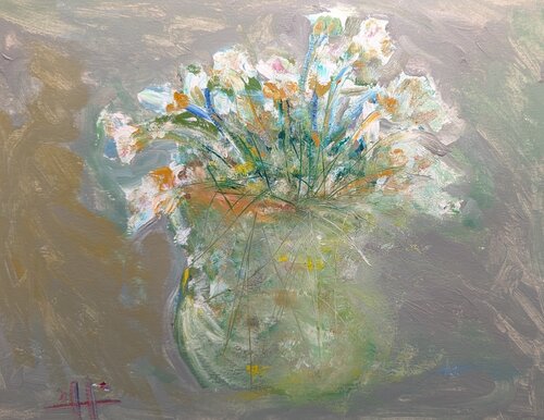 Flower 1 di griff griffin, Pittura in vendita su Singulart