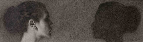 L'ombra di Jung van Nicola De Luca, Tekening te koop op Singulart