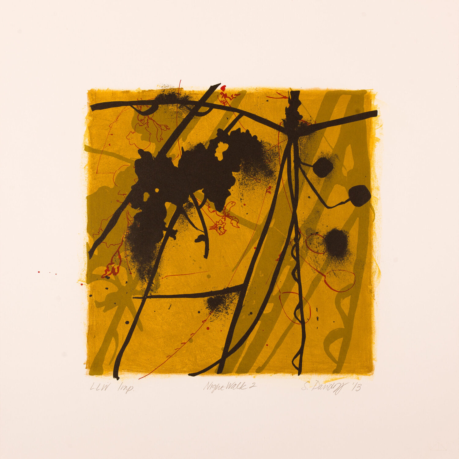 Night Walk 2 (Natural Structures, Shifting Daylight) Susan Davidoff