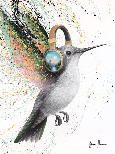 Sonus Vitae (Original Hand Painting) van Ashvin Harrison, Schilderij te koop op Singulart