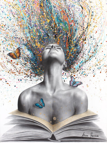 Chapter of the Infinite Self (Original Hand Painting) van Ashvin Harrison, Schilderij te koop op Singulart