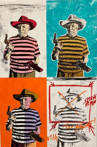 MT19 - A Few More Picasso van Brat, Schilderij te koop op Singulart