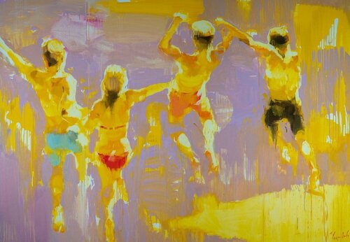A Wonderful Life  van Iryna Yermolova, Schilderij te koop op Singulart