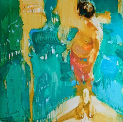 A Second Until Happiness  van Iryna Yermolova, Schilderij te koop op Singulart