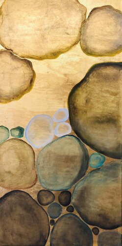 Steine by Britta Steding, Painting for Sale on Singulart