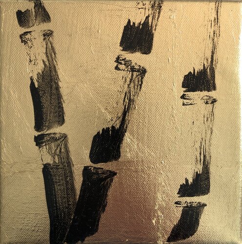 1 Der Bambus by Britta Steding, Painting for Sale on Singulart