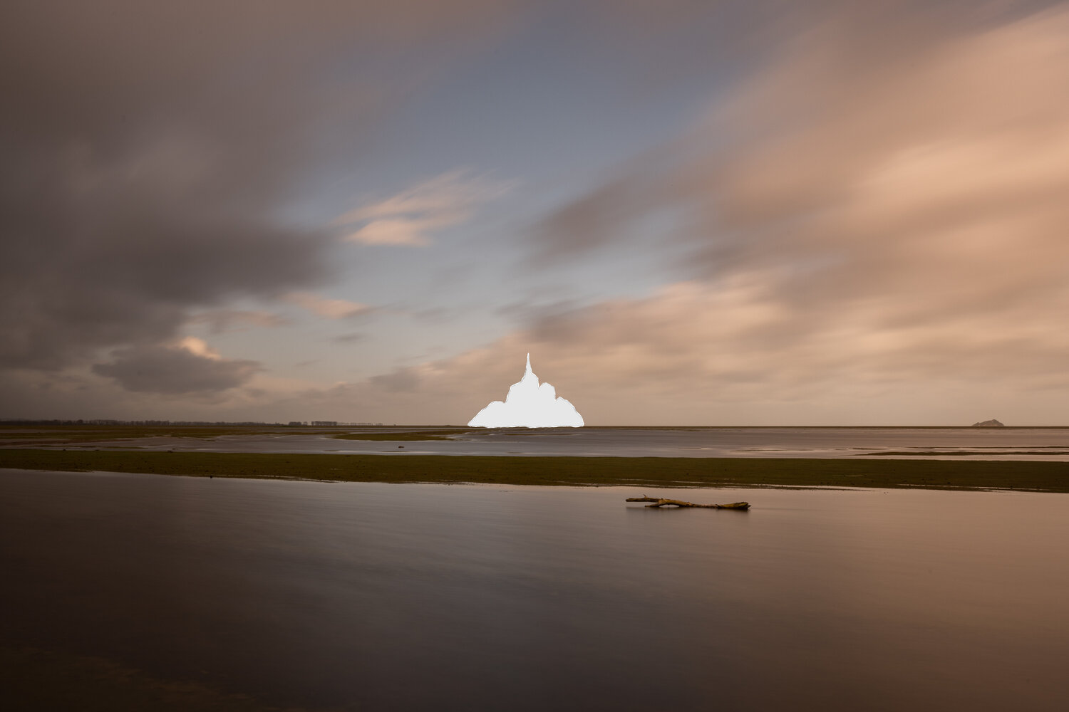 Balance. Mont Saint-Michel. France Kazanovsky Fotografie zu verkaufen