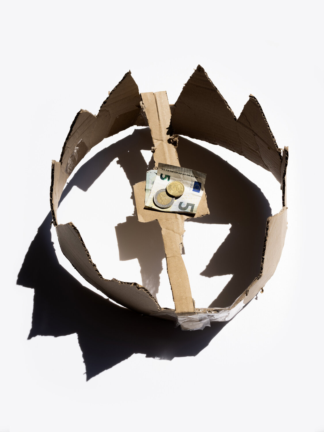 "Trap" from the "Cardboard" series Kazanovsky