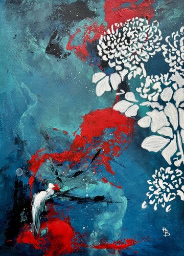 "Inspiration d'Asie" par Véronique Barek-Deligny, Œuvre sur papier en vente sur Singulart