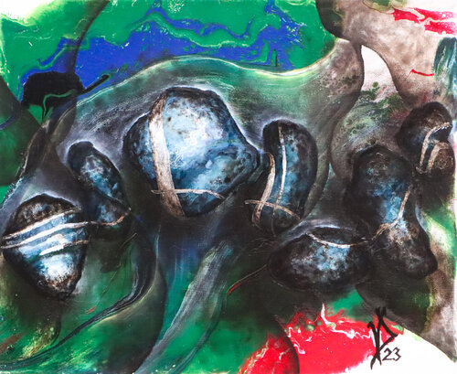 The thread of life by Viktoria Dragon, Painting for Sale on Singulart