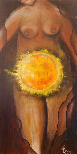 Pregnancy 3 von Viktoria Dragon, Malerei kaufen auf Singulart