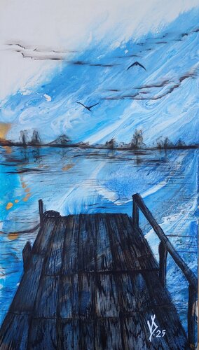 Touch of the Wind by Viktoria Dragon, Painting for Sale on Singulart
