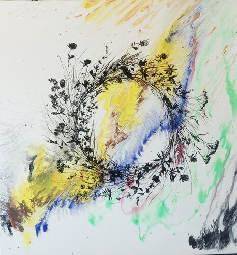 Midsummer by Viktoria Dragon, 油畫 for Sale on Singulart