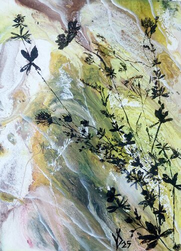 Whisper of Grasses di Viktoria Dragon, Pittura in vendita su Singulart
