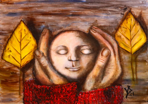 Warmth van Viktoria Dragon, Schilderij te koop op Singulart