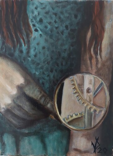 Totus (Wholeness) von Viktoria Dragon, Malerei kaufen auf Singulart