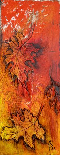 Hurricane of Colour van Viktoria Dragon, Schilderij te koop op Singulart