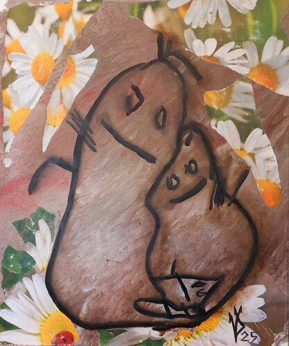 Inner Garden van Viktoria Dragon, Schilderij te koop op Singulart