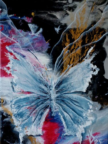 Butterfly 3 di Viktoria Dragon, Pittura in vendita su Singulart