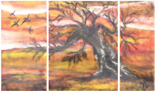The Tree von Viktoria Dragon, Malerei kaufen auf Singulart