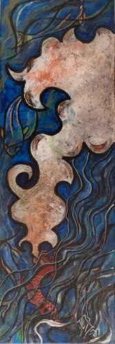 Awakening of the Little Dragon von Viktoria Dragon, Malerei kaufen auf Singulart