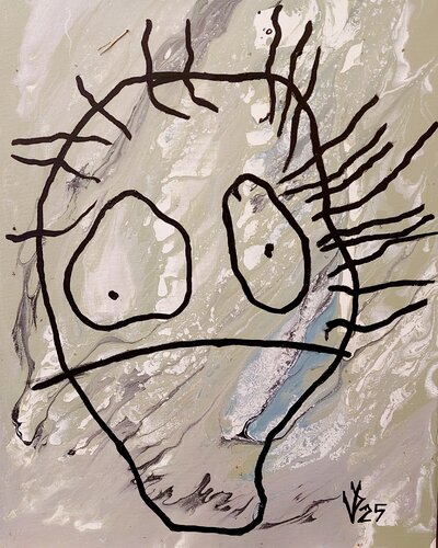Form of Turmoil van Viktoria Dragon, Schilderij te koop op Singulart