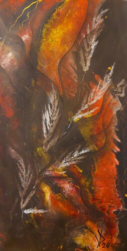 Spirit of the Horse Year van Viktoria Dragon, Schilderij te koop op Singulart