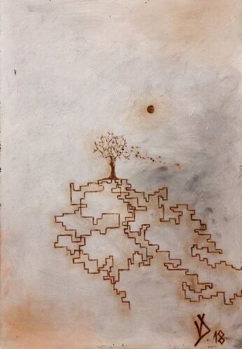 Roots 2 di Viktoria Dragon, Pittura in vendita su Singulart
