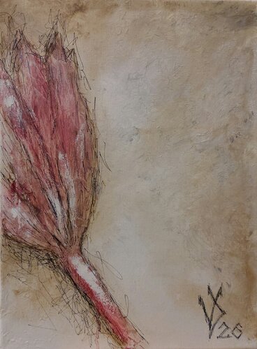 Quiet Tenderness 2 van Viktoria Dragon, Schilderij te koop op Singulart
