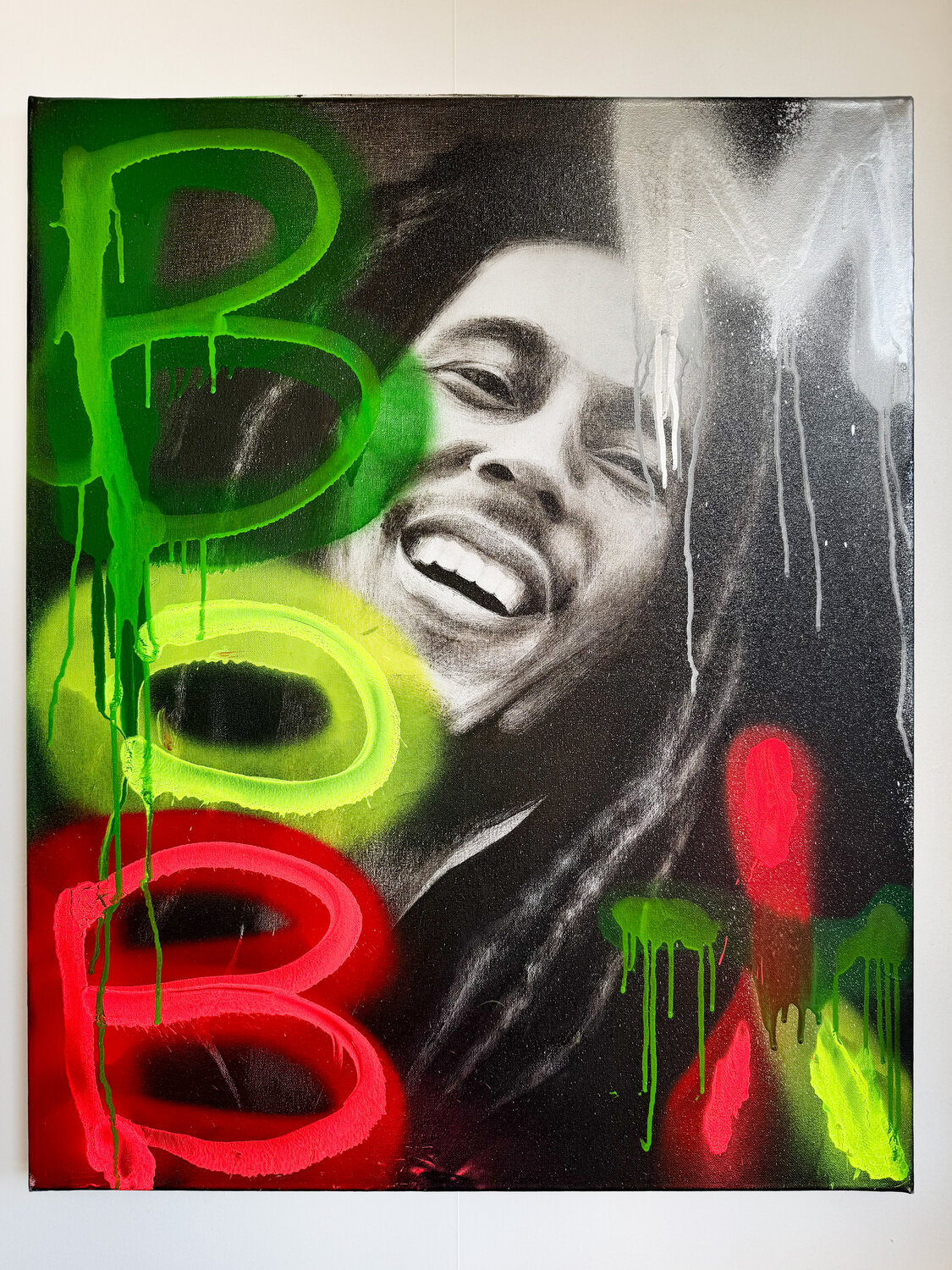 Bob Marley arthur cruz Pintura original en venta