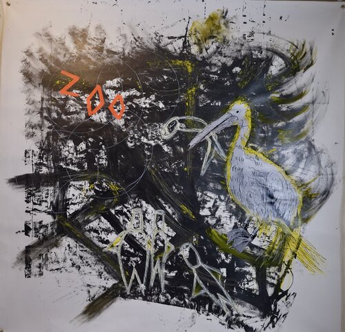 go fishing by Thomas Kelm, Painting for Sale on Singulart