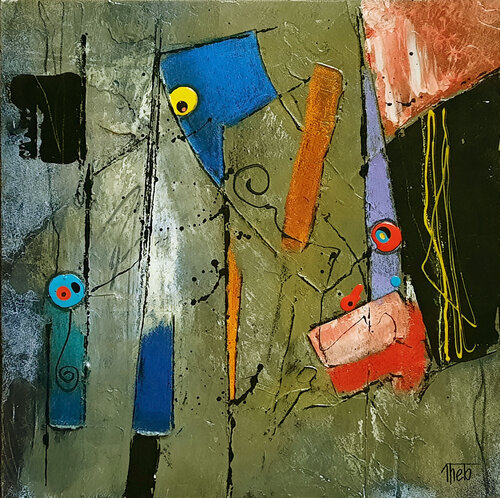 Tecrium by Thierry BUISSON, Painting for Sale on Singulart