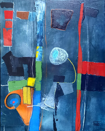 Ptéléas par Thierry BUISSON, Peinture en vente sur Singulart