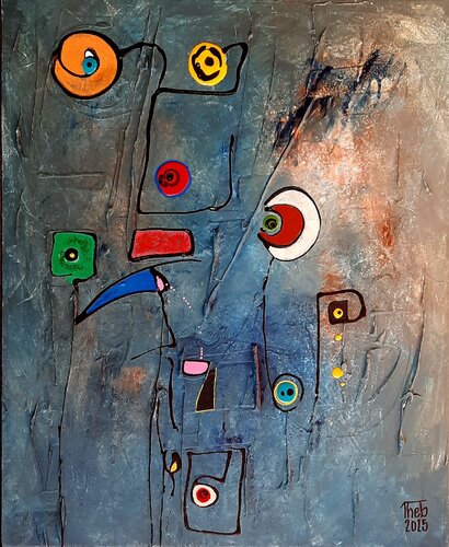 ThebArt-3 par Thierry BUISSON, Peinture en vente sur Singulart