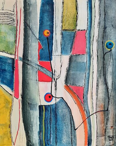 Composition-1 van Thierry BUISSON, Schilderij te koop op Singulart