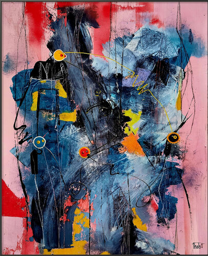 Abstraction Lyrique-1 di Thierry BUISSON, Pittura in vendita su Singulart