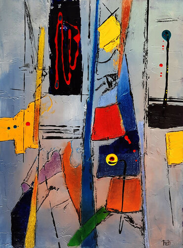 Trillium par Thierry BUISSON, Peinture en vente sur Singulart