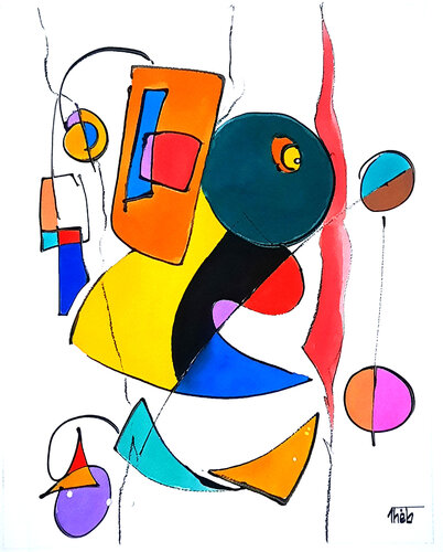 Le Pelerin di Thierry BUISSON, Pittura in vendita su Singulart