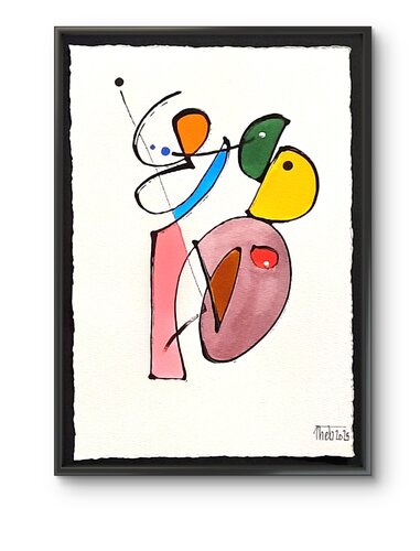 Emo-Color-2 par Thierry BUISSON, Peinture en vente sur Singulart